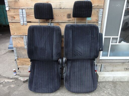 ホンダ バモス-ホビオ 純正フロントシート左右セット