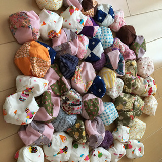 伝承遊び　手作りお手玉たくさん55個