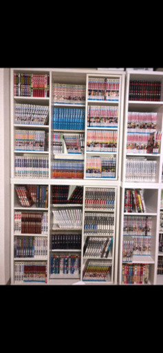 断捨離します人気漫画コミック1500冊以上+更に500冊位追加します。本棚もお付けします