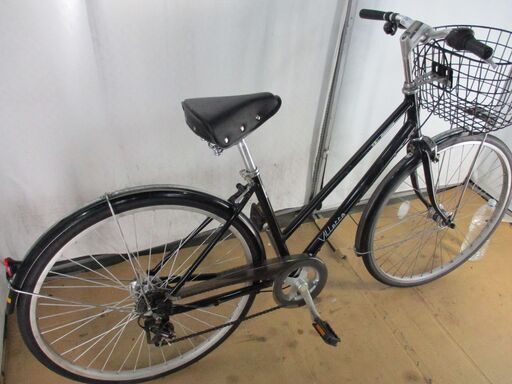 中古自転車 B353　BS Villstta　ブラック　LEDオートライト　6段【27インチ 】 中古自転車 B353 BS Villstta ブラック LEDオートライト 6段【27インチ 】