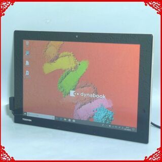 高速SSD搭載 タブレット 中古動作良品 10.1型 東芝 Tab S80/F Atom-Z8350 4GB 無線Wi-Fi Bluetooth webカメラ Windows10 LibreOffice