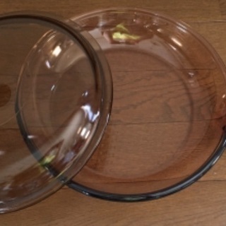 【値下げしました】美品☆ VISIONガラスフライパン・蓋付きの画像