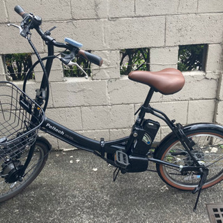 【取りに来て下さる方限定】20インチ電動自転車　6段ギア