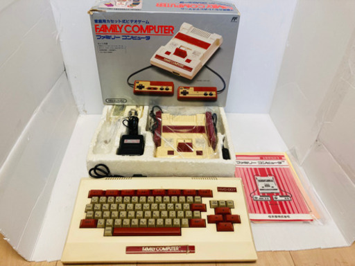 ★美品　現状販売　ファミリーコンピュータ　ファミリーベーシックセット　HVC-001 HVC-001 ファミコン本体完品