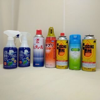 スプレー 缶 ７個 まとめ 殺虫 ガス 洗濯