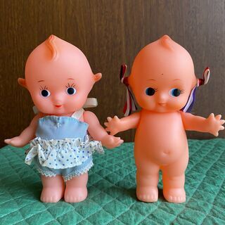 キューピー人形　ワリコー リッキー ワイド ソフビ人形貯金箱 2...