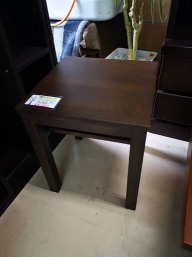 無印良品　木製サイドテーブルベンチ