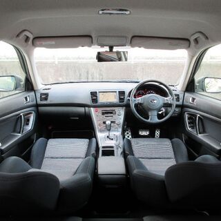 【車検：R4年6月迄】レガシィツーリングワゴン（総額：39万円）【上級グレード：2.0 GTスペックB 4WD】ターボ車・禁煙車・STIマフラー・パドルシフト・ナビ・ETC完備※数台出品中！の画像