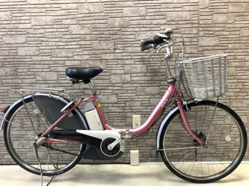 東京23区配達無料　新基準　ヤマハ　パス　8.1Ah リチウム 電動自転車 中古24インチ