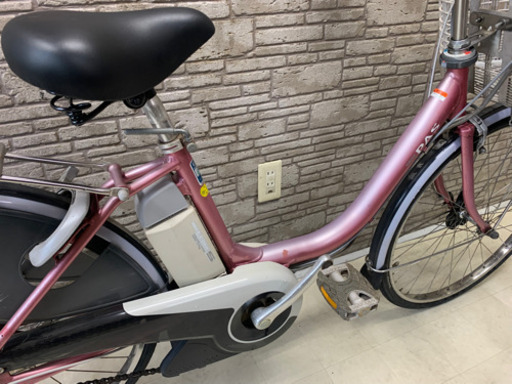 東京23区配達無料　新基準　ヤマハ　パス　8.1Ah リチウム 電動自転車 中古24インチ