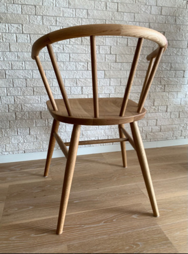 無印良品　天然木オークチェア　新品
