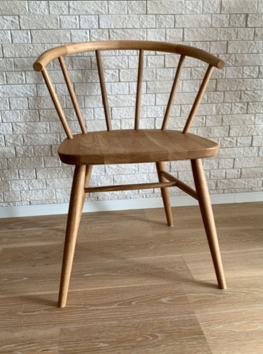 無印良品　天然木オークチェア　新品