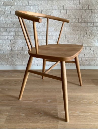 無印良品　天然木オークチェア　新品