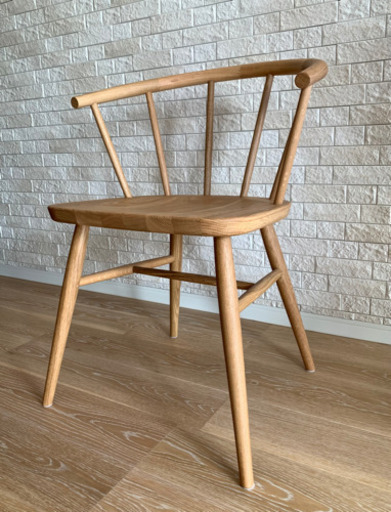 無印良品　天然木オークチェア　新品