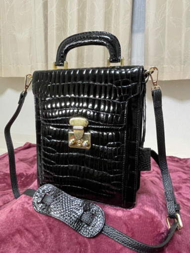 クロコダイル！2wayショルダー付きセカンドバック！ 12,320円