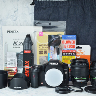 初心者向け○手振れ補正○Wi-Fi転送○ペンタックス K200 D 1ヶ月動作