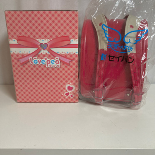 未使用 セイバン 天使のはね ランドセル ビビットピンク