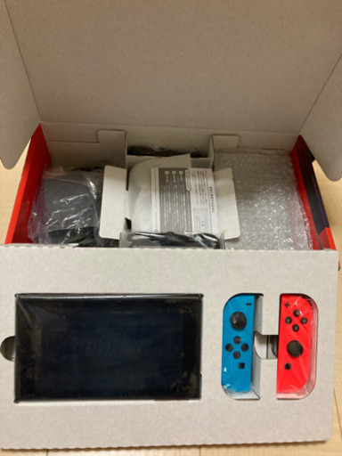 switch 本体　新モデル　中古　美品