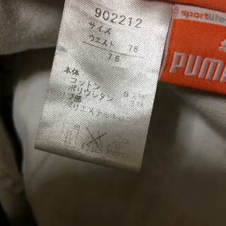 紳士用　PUMAゴルフパンツの画像