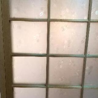 昭和ガラス建具4枚で8000円の画像