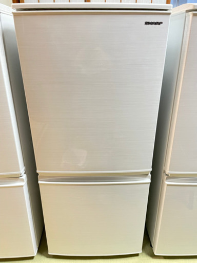 美品 送料・設置無料 ほぼ未使用品 動作確認時のみ起動 137L 2019年 SHARP
