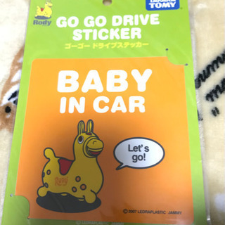 RODYステッカーBABY IN CARロディ