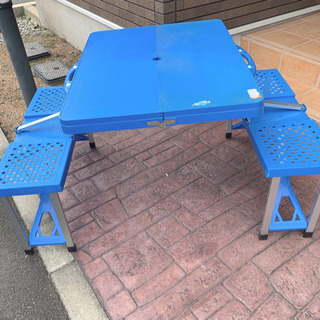 折りたたみ式テーブル&チェアー★お取引決まりました★