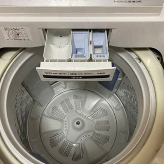 【期限間近のため値下げ】Panasonic 洗濯機 2016年製 8kg NA-FA80H3-W 取りに来てくださる方1000円off✨の画像