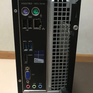 Windows10 薄型パソコン モニター付きの画像