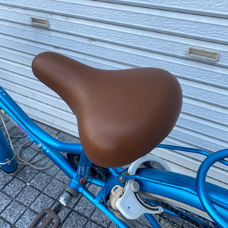 【子供自転車】 20インチ 変速なし　美品❗️オシャレなカラータイヤ　若林自転車　膳所　SALE中❗️の画像