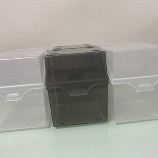 【譲ります】デッキケース6個(小物入れにも使えます)