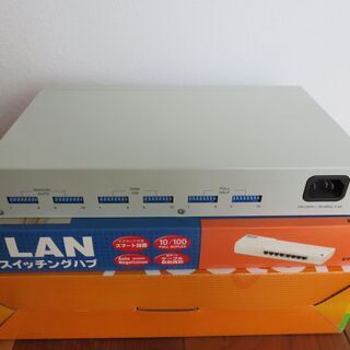 10/100BASE-T/TX 16ポート スイッチングハブの画像