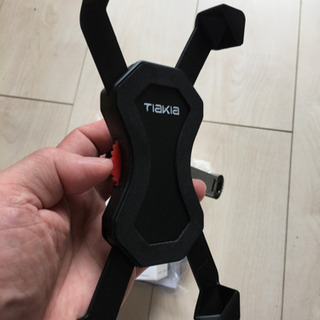 値下げ！！！！ウーバーイーツ必需品　【新品】 バイク用　スマホホルダーの画像