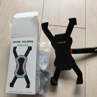 値下げ！！！！ウーバーイーツ必需品　【新品】 バイク用　スマホホルダーの画像