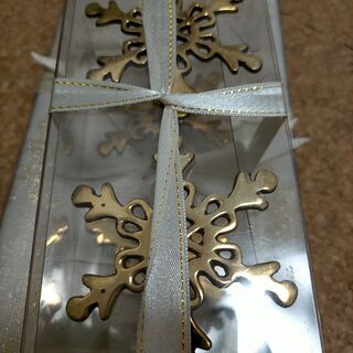 値下げ　アメリカ購入品　未使用　テーブルナプキン、リングの画像