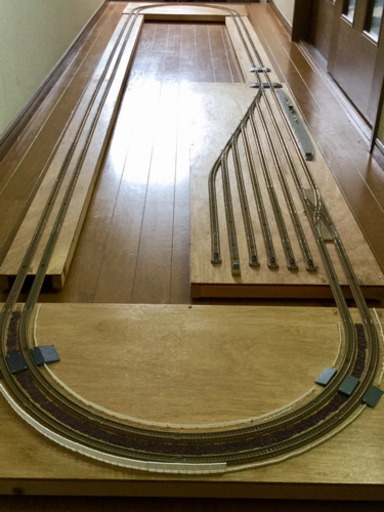 Nゲージ 分割レイアウト 鉄道模型 ジオラマベース 線路 レール