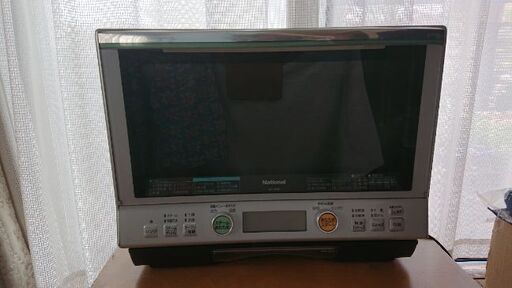 【鉄板3枚・取説付き】ナショナル スチームオーブンレンジNE-SS30(S)