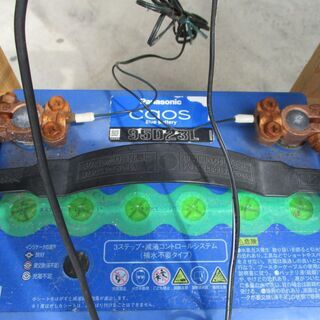 自作その２・使用品・放置品　ソーラパネル・充電制御・バッテリー・光源の画像