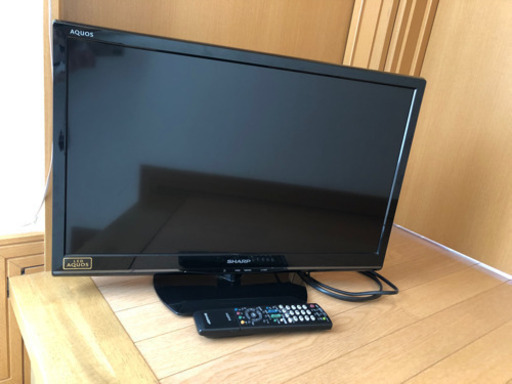 リモコン/説明書あり AQUOS液晶カラーテレビ【再投稿】