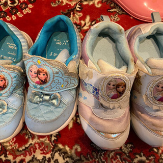 アナ雪　靴　長靴　ビーチサンダル　セット　17cm 18cm