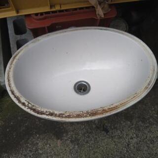 洗面カウンターとボウル　無料の画像