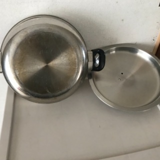 中古ステンレス鍋　引き取り限定の画像