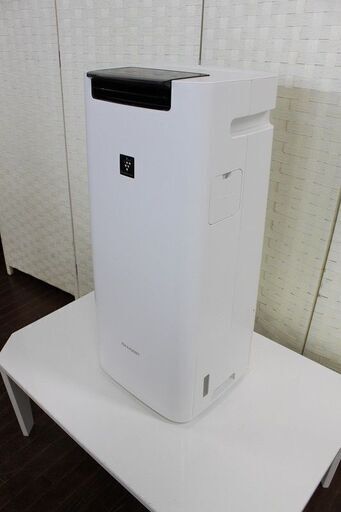 シャープ KI-JS40-W プラズマクラスター 加湿空気清浄/空気清浄18畳まで ホワイト 2019年製 SHARP その他家電 店頭引取歓迎 R3603)