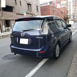 プレマシー20S　H21後期モデル　車検4/3　走行69000ｋ　社外ＨＤＤナビ＆フルセグＴＶ　カラーバックカメラ　ＥＴＣ　両側パワースライドドア　キセノン　ＯＰ16ＡＷ　7人乗の画像