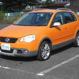 平成21年ＶＷクロスポロ走行6万8千㌔車検整備付きHDDナビ地デ...