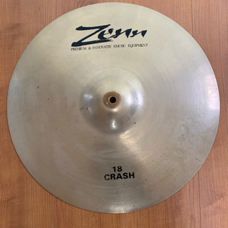 PLAY TECH （旧ZENN ）ZRB 18 クラッシュシンバル
