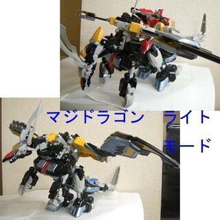 バンダイ 魔法戦隊マジレンジャー 魔神合体 DXマジキング マジドラゴンに変形　マジマジン5体 ロボット ☆ PayPay(ペイペイ)決済可能 ☆ 札幌市 豊平区 平岸の画像