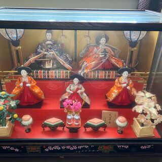 ☆新品未使用　保管品　雛飾り☆ひな祭り　昭和レトロ