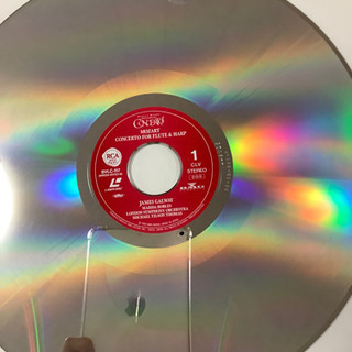 LD モーツァルト　フルートとハープのための協奏曲　K.299の画像
