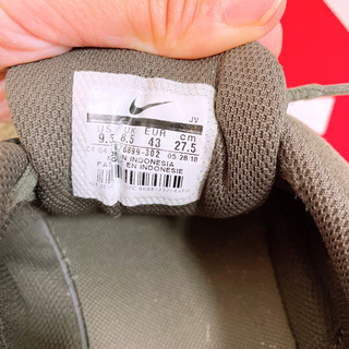 NIKE ナイキ 緑　27.5cmの画像